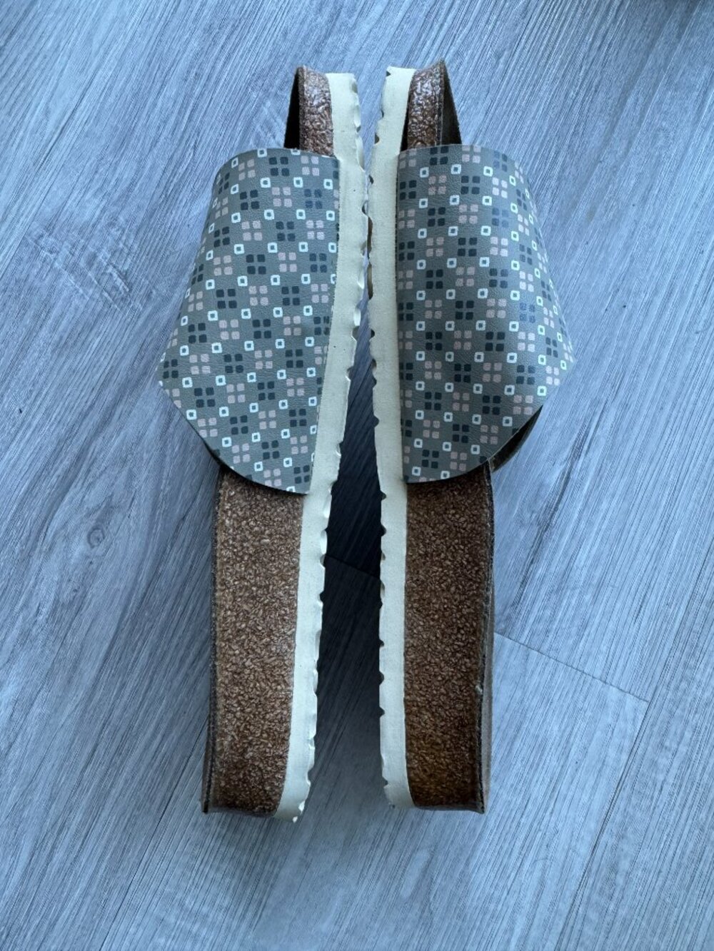 Birkenstock Papillio Catalina Sandals Geometric Print EU 40 US 9–9.5 - Picture 5 of 9